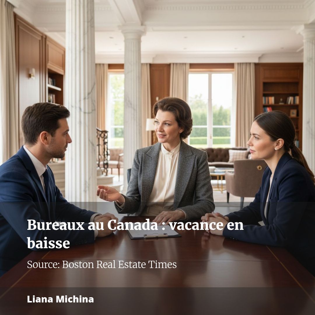 La quête de qualité se poursuit sur le marché des bureaux au Canada, la vacance devrait diminuer